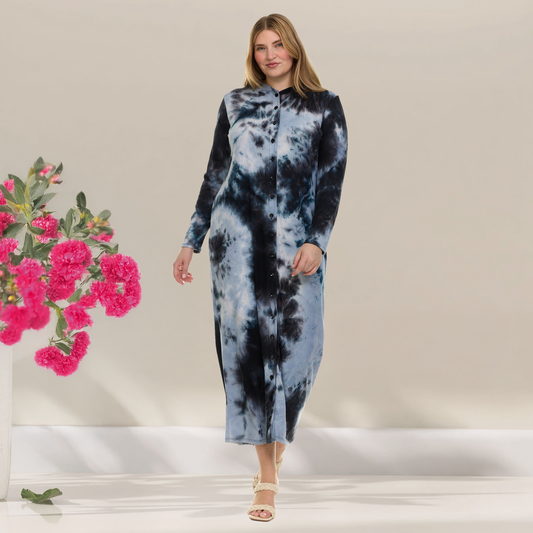 ALEXA DRESS PLUS - TIE DYE