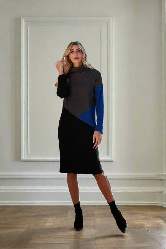 RENN COLORBLOCK DRESS