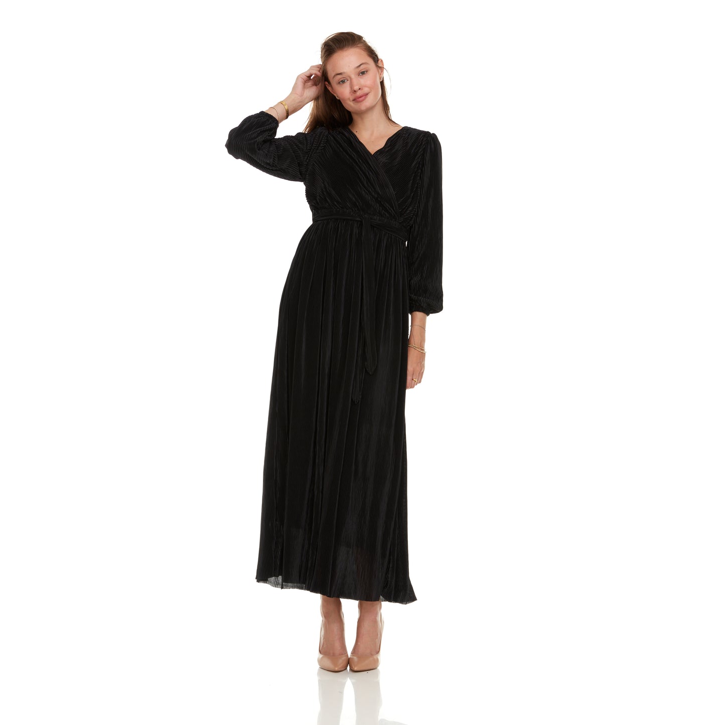 SOHO PLEAT MAXI - BLACK