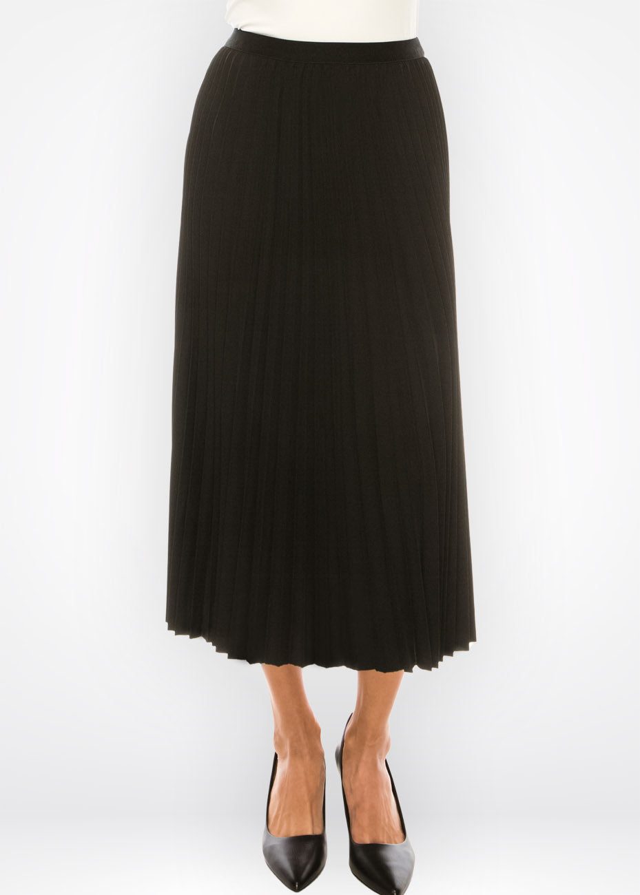 YAL - SOLID PLEATED SKIRT