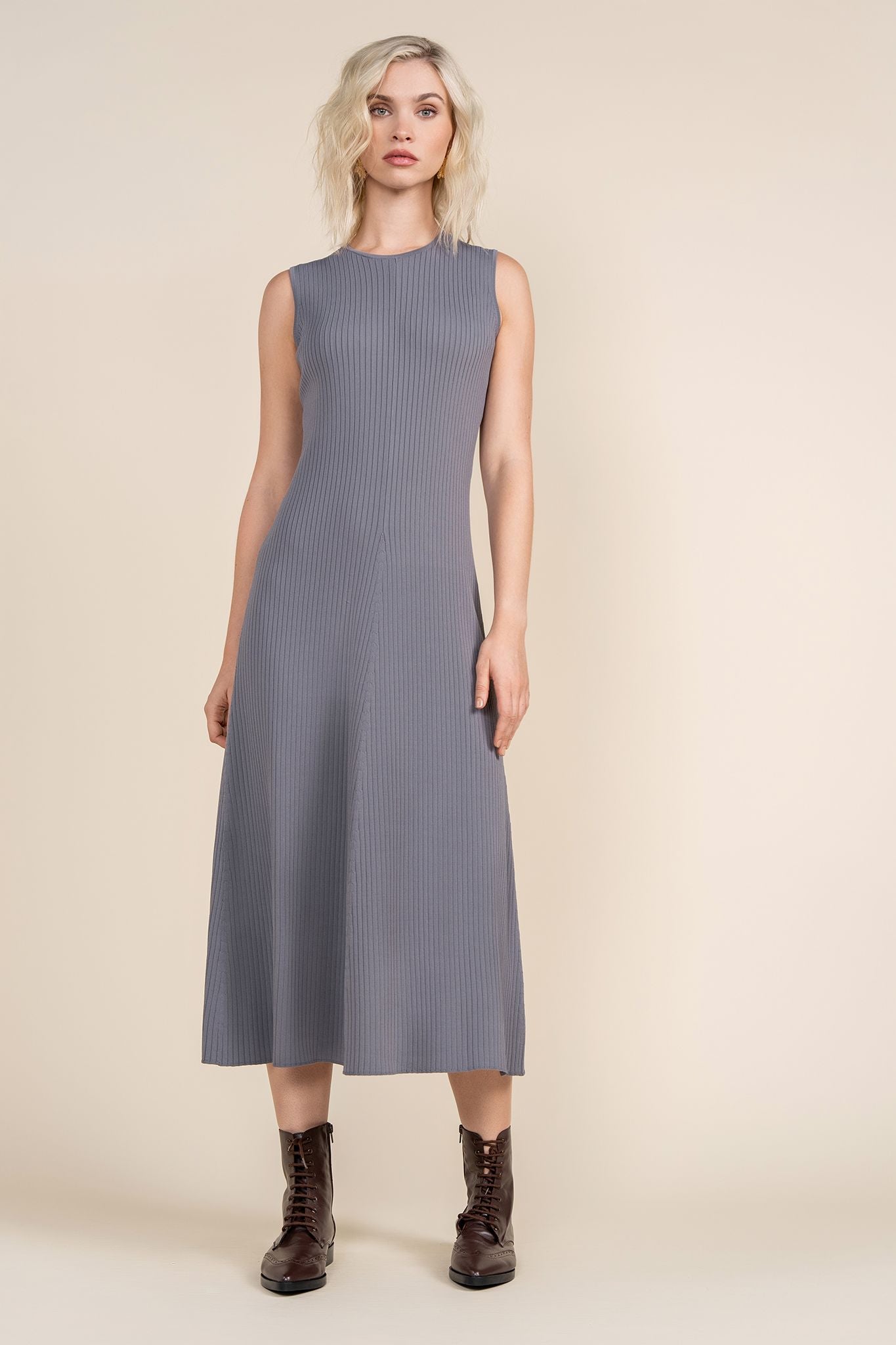 APPARALEL CACHE DRESS - ARCTIC GRAY