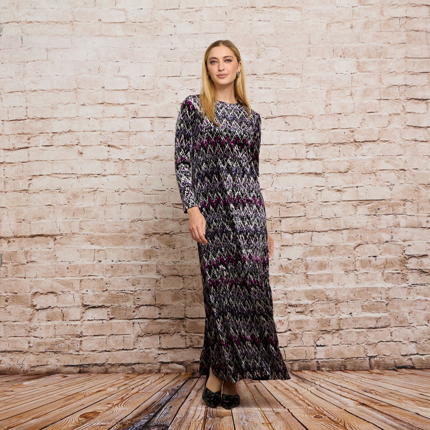 LISA MAXI DRESS - VELVET